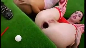 Bottomless In Golf Course 7